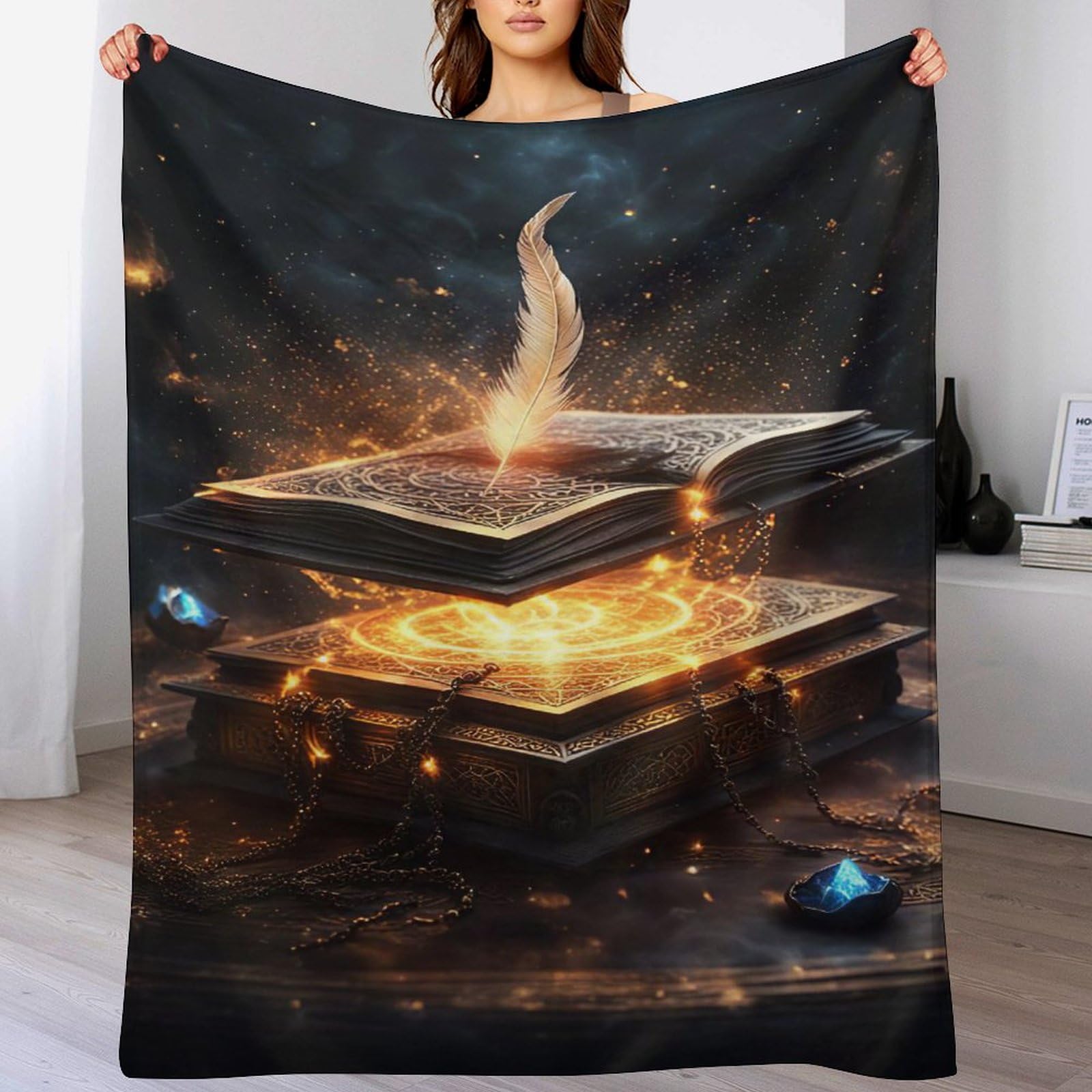 Tapis douillet et couverture polaire flannel jeté de canapé chaud