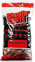 Vista 7 de Virutas de madera de nuez para ahumar, sabor rico y cálido, perfecto para parrillas ahumadoras, no necesita remojo, fabricado en Estados Unidos