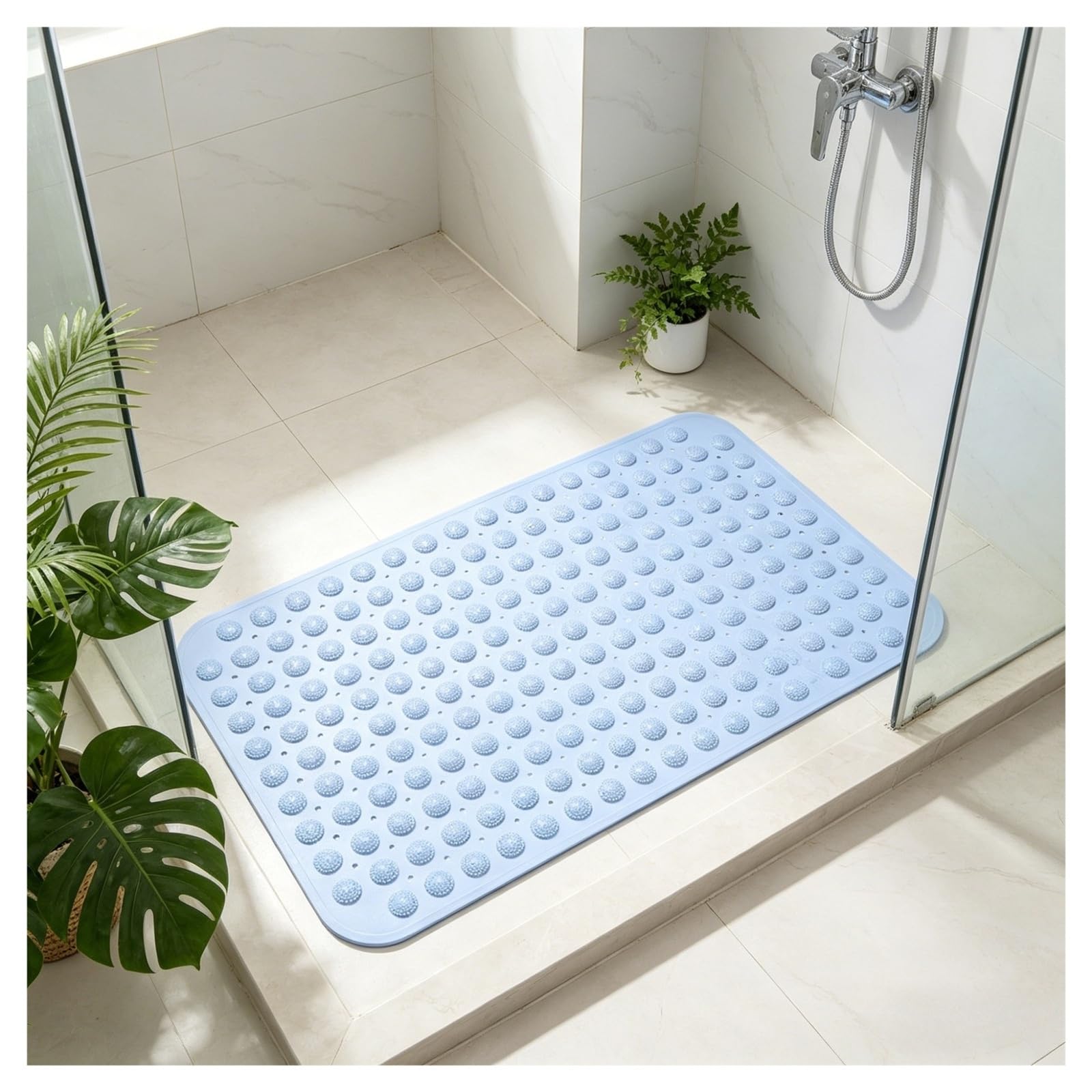Antirutschmatte füR Badewanne rutschfeste Badezimmermatte, Wasserbarrierematte