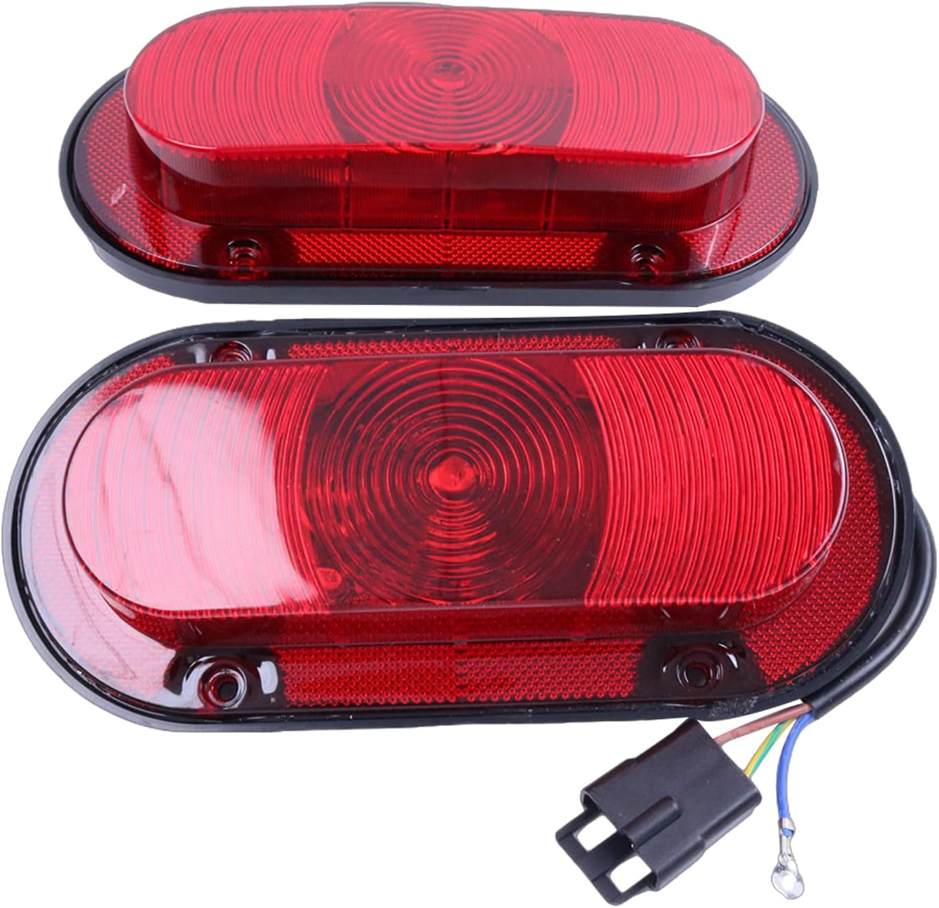 2PCS LED Tail Light AR78825 AR45099 RE39223 Compatible for John Deere 4455 4450 4250 4440 4430 3020 5020 6030 2350 2550 2950 Replacement for Agco White Tractor 72160473 30-3153347