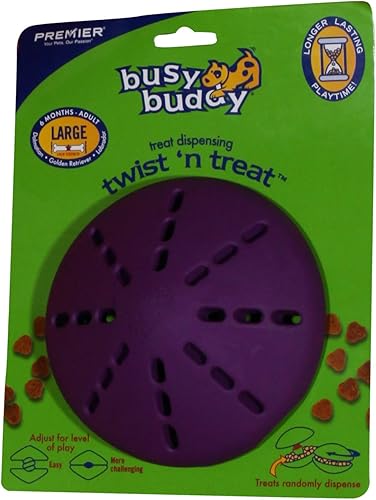 Miniatura 2 de Juguete para perro PetSafe Busy Buddy Twist 'N Treat, L, Púrpura
