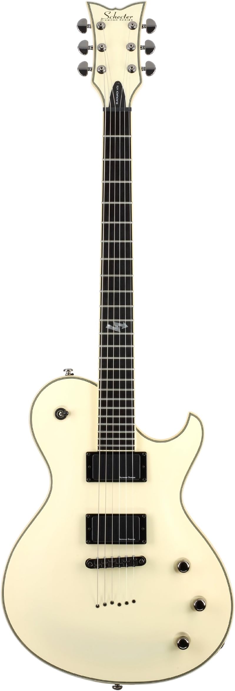 Schecter Blackjack ATX Solo-6 Electric Guitar - Aged White Satin