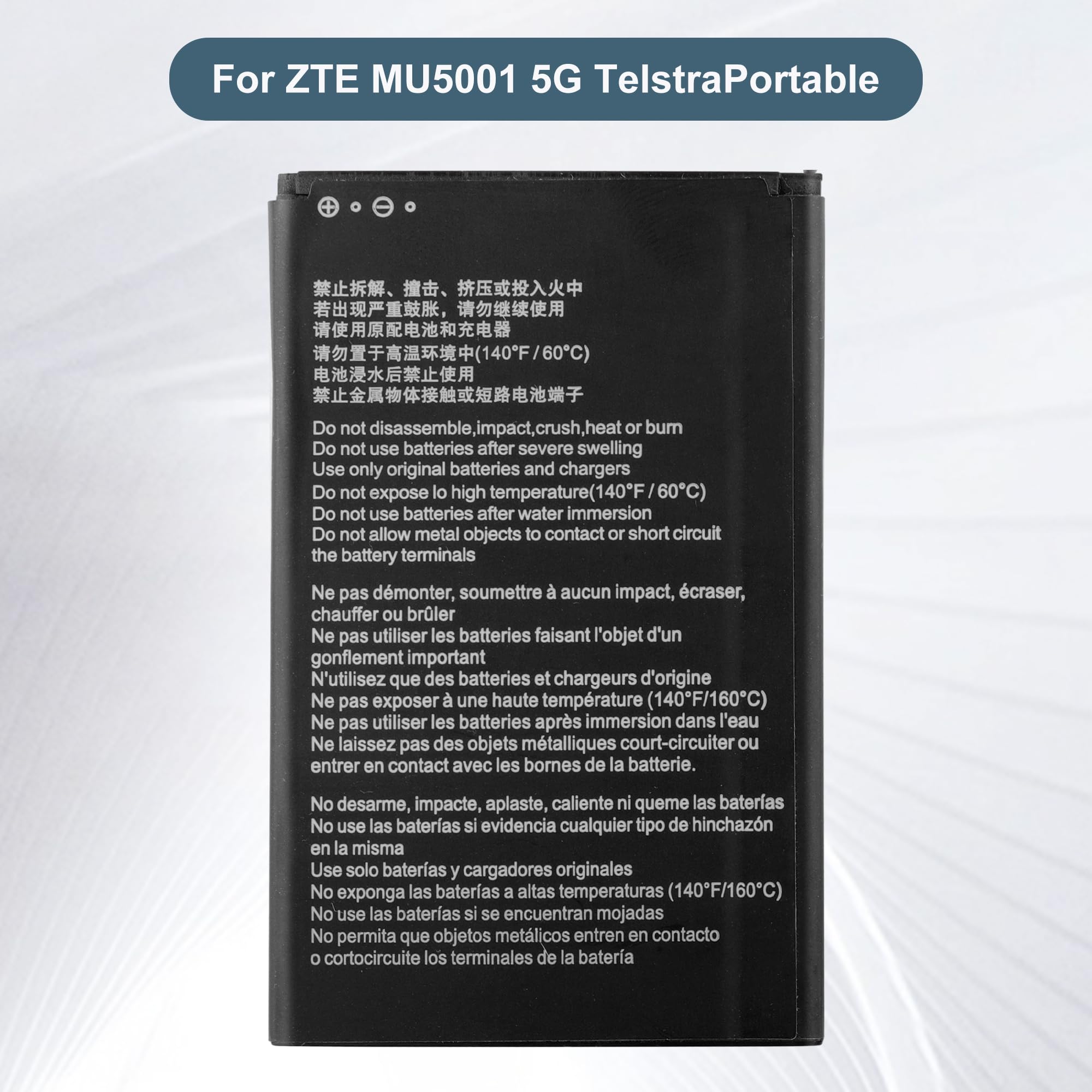 akumulator zamienny LI3945T44P4H815174 kompatybilny z ZTE MU5001 5G TelstraPortable WiFi Router AKKU z zestawem narzędzi