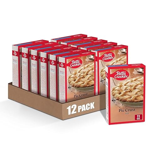 Betty Crocker Pie Crust Mix, Makes Two 9-inch Crusts, 11