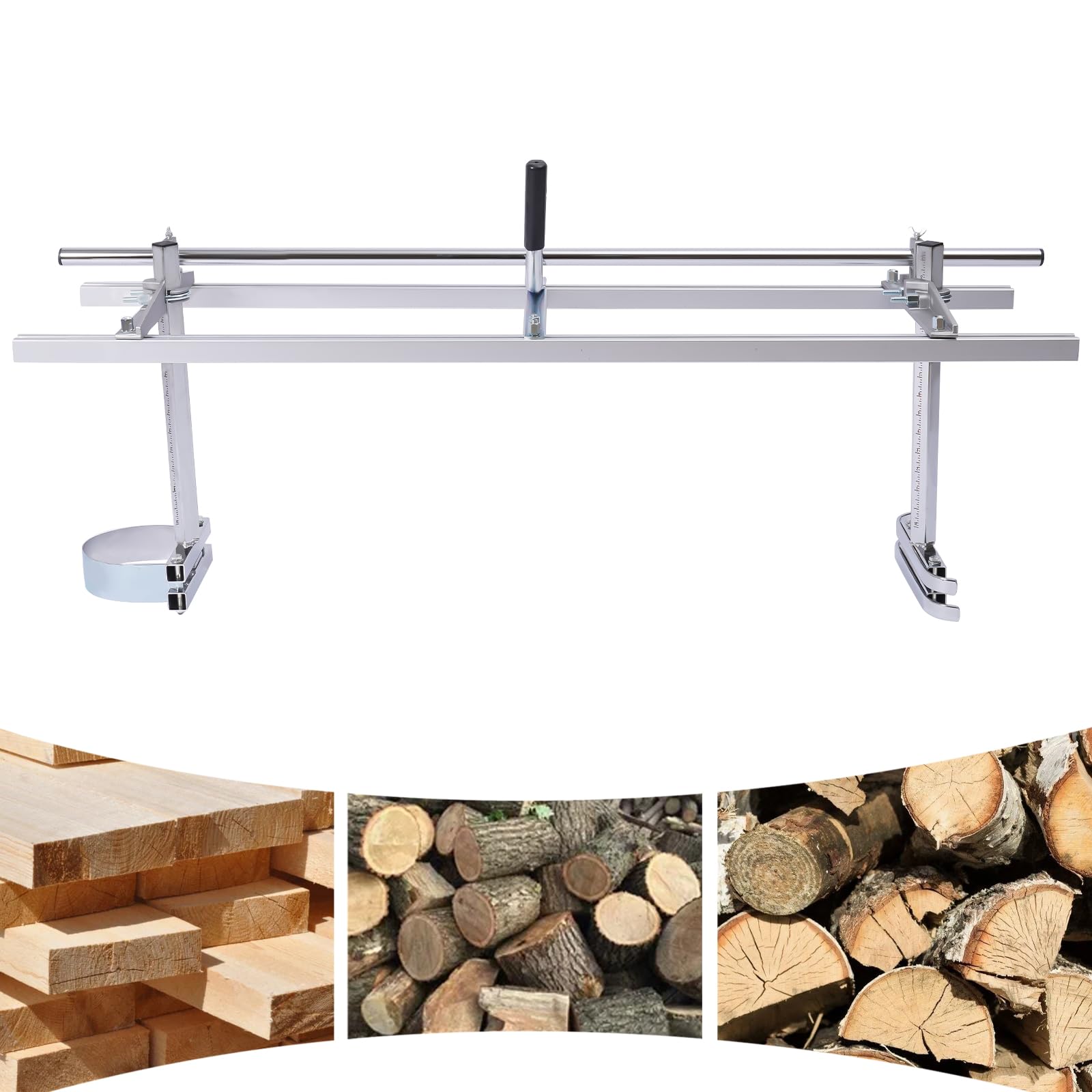 Sawmill - Sega a nastro portatile da 48 pollici, per motosega, per legno, per motosega