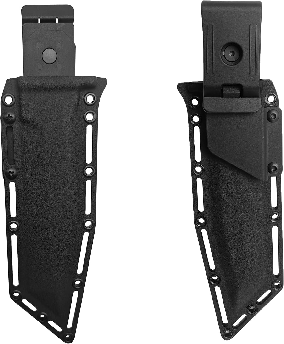 Custom Kydex Knife Sheath Fits MICK STRIDER BN-SS - Tactical EDC Holder, 360° Rotatable Duty Belt Clip, Expansion Slots, Hand-Polished Scabbard