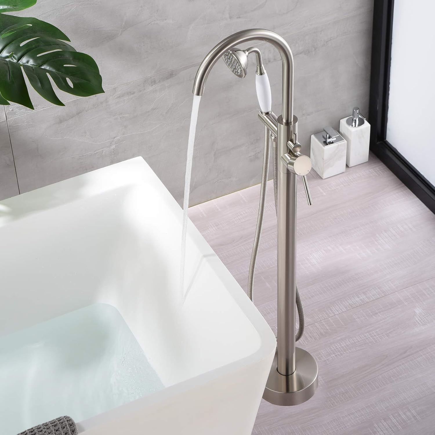 Black Friday - 80% OFF IRIBER Oil Rubbed Bronze Shower System with Solid Brass Rain Shower Head and Handheld ORB Shower Faucet Set with Pressure balance Mixer Valve Bathroom Black Rainfall Shower Trim Kit, Valve Included