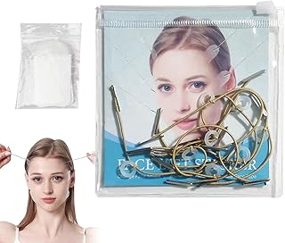 lifting facial | Adesivo elevação ajustável para rosto | Adesivo lifting facial instantâneo ElasticidaLift Patches Maquiagem Ferramentas lifting facial para rosto, pescoço,