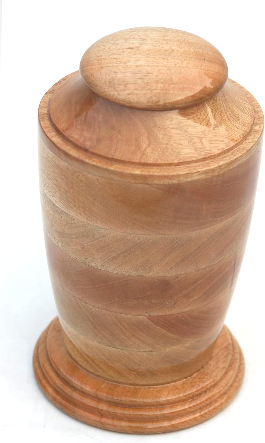 Personalized Wooden Cremation urn | urns for Ashes | Cremation Box | Wooden urn | Wooden urn for Human Ashes 225 lbs (12" x 5.5" x 5.5")