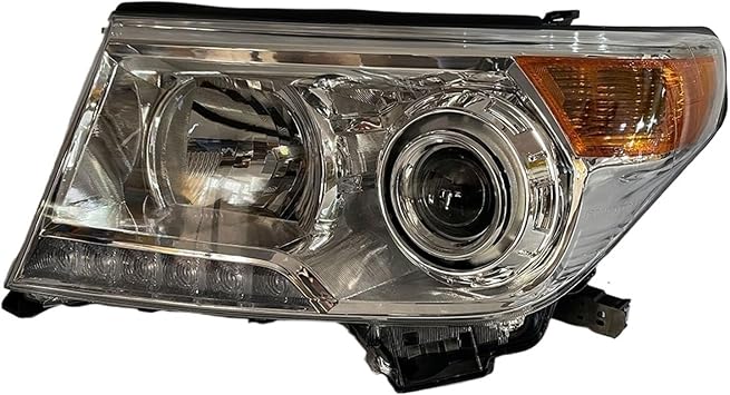 Headlights Compatible With Toyota Land Cruiser LC200 J200 2012-2015 81185-60F30 81145-60F20 with 9005 H11 LED Lamp 1Pcs1PCS Right