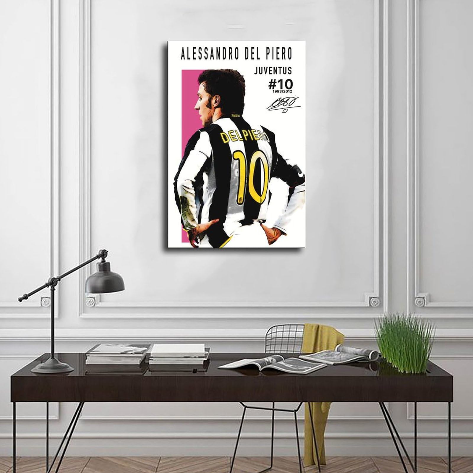 Sticker Panini Del Piero Juventus N°138 – Calcio 95/96, Neuf Non Collé