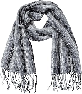 GreaterGood Hand-Loomed Alpaca Scarf Fair Trade 100% Hypoallergenic Soft Wrinkle Resistant Handmade Artisan Bolivian Gift