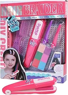 Juguete para teñir el cabello temporal para niños, juego para teñir el cabello para niños,Set de coloración del cabello lavable Play Hair Chalk - Maquillaje para el cabello, juguetes