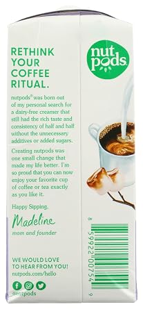 Nutpods Toasted Marshmallow Unsweetened Dairy Free Creamer, 11.2 FZ
