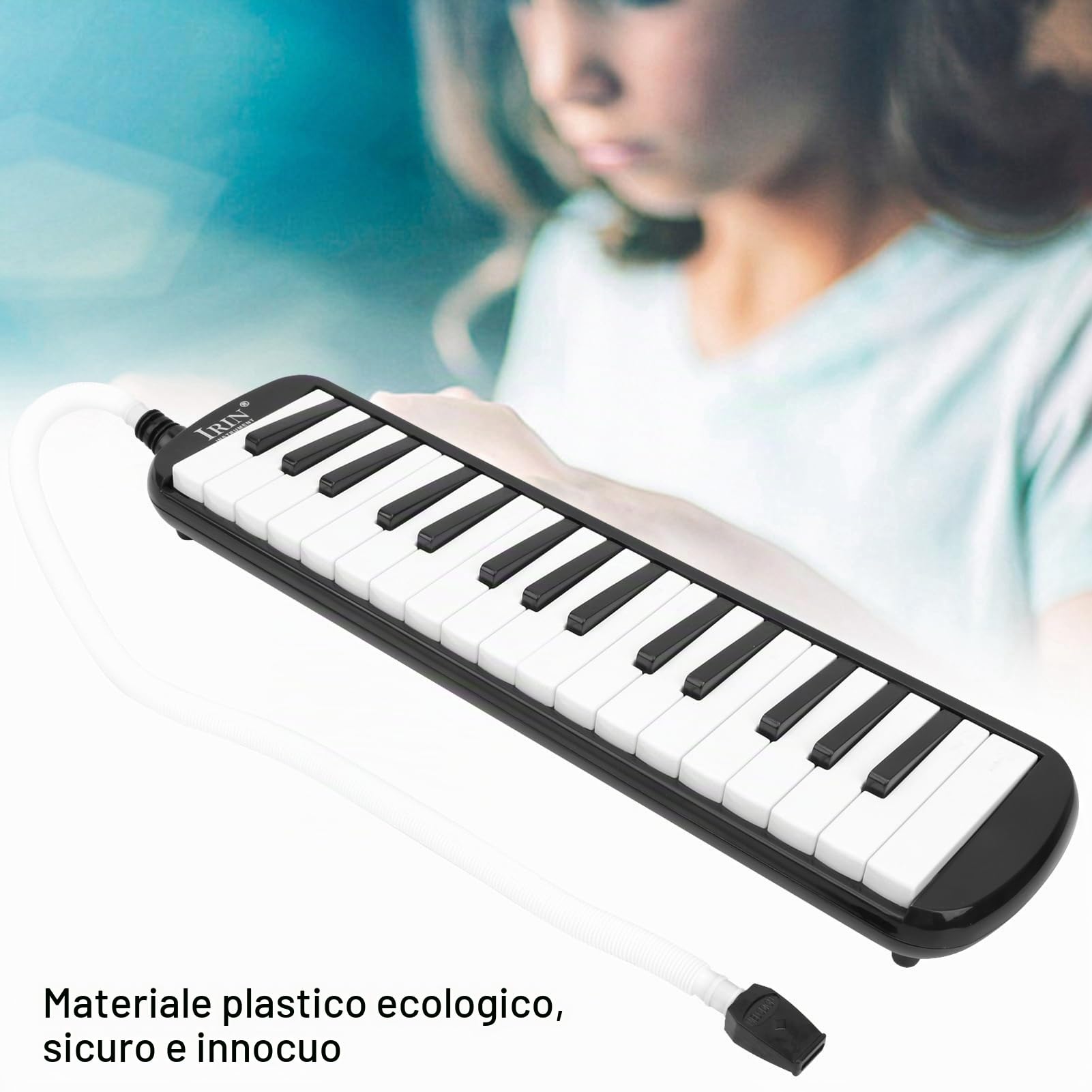 Melodica 32 Tasti Tastiera per Pianoforte Ad Aria forte Ad Aria melodica 32 tasti forte Ad Aria forte Ad Aria, Strumento Musicale per Pianoforte Ad Aria con Melodicas