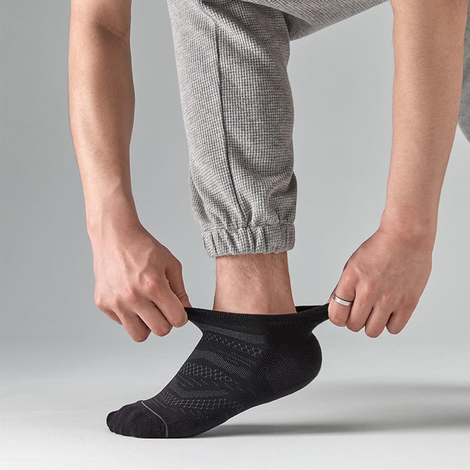 20 Pairs Mens Ankle Athletic Running Socks Breathable Low Cut Sports Casual Socks for Men - Image 5