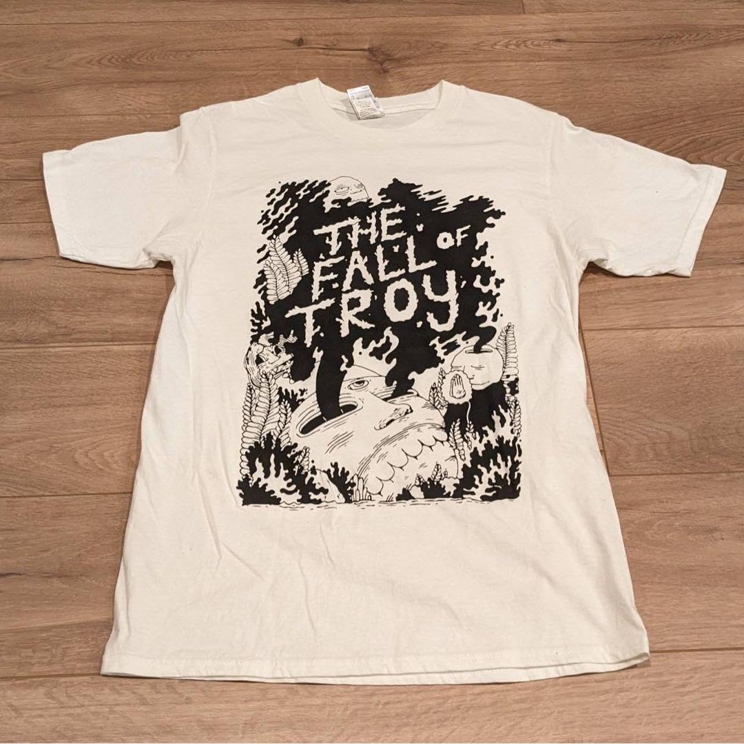 Amazon.co.jp: THE FALL OF TROY バンドTシャツ 肩幅40 着丈62 身幅42
