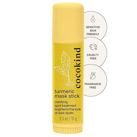 Cocokind Turmeric Mask Stick, Spot Treatment with Organic