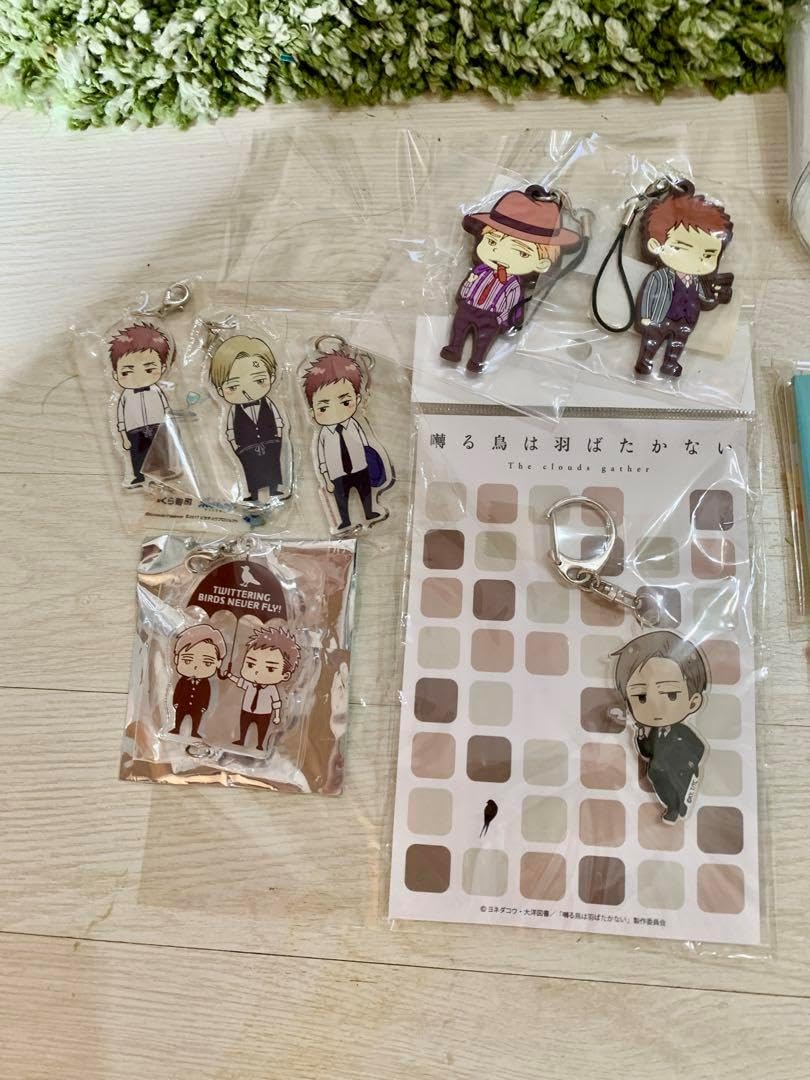 ★新品未使用★希少！ヨネダコウ『囀る鳥は羽ばたかない』アクリルチャームセット ヨネダコウ『囀る鳥は羽ばたかない』アクリルチャームセット