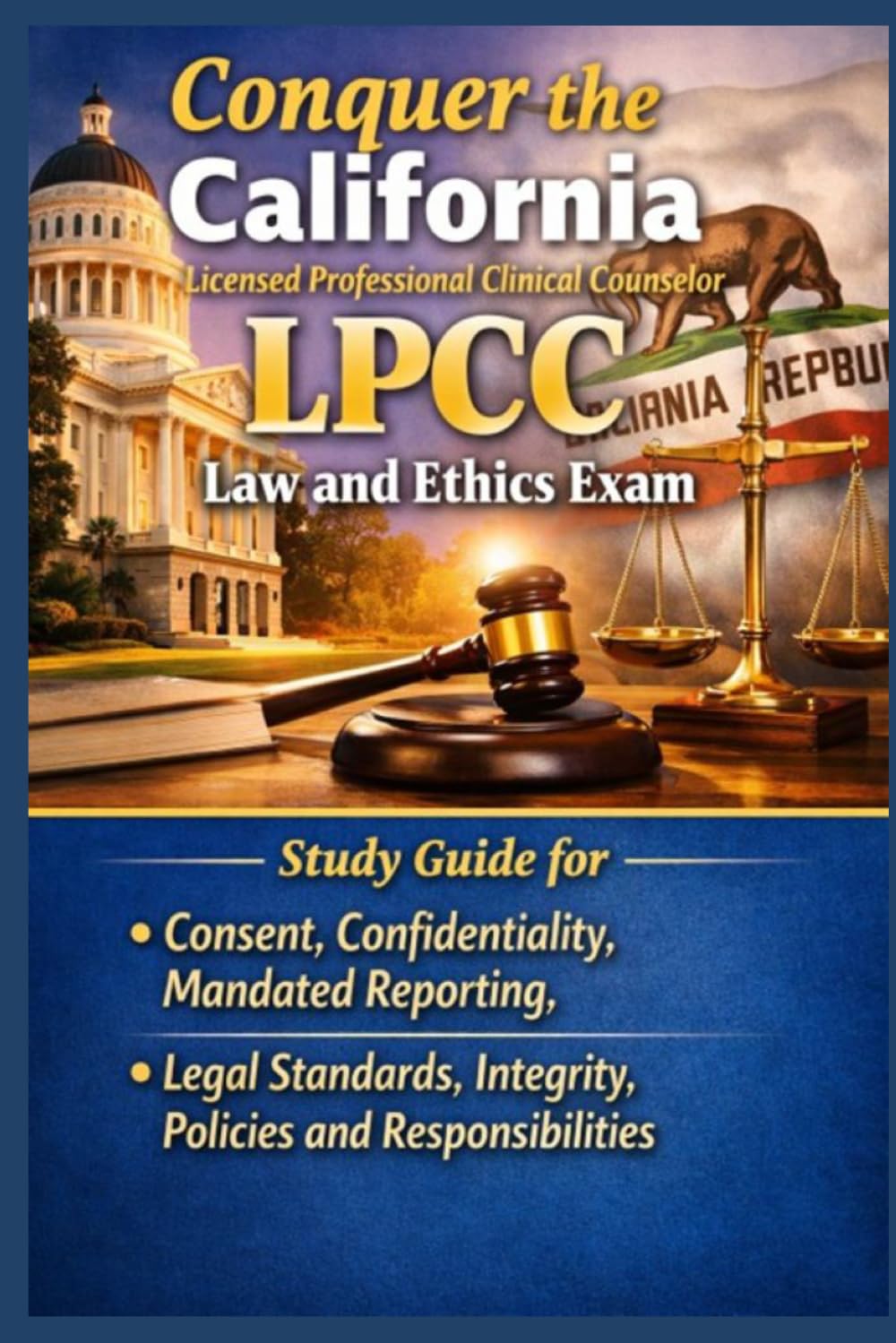 Conquer the California Licensed Professional Clinical Counselor LPCC Law and Ethics Exam: Study Guide for Consent, Confidentiality, Mandated ... (Counseling and Social Work Exams)