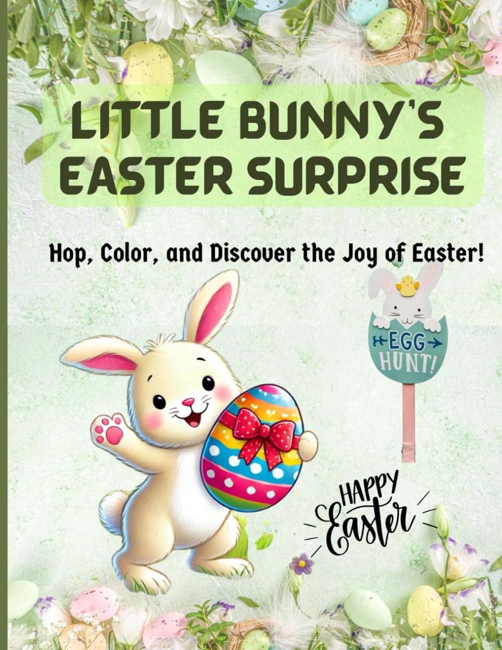 LITTLE BUNNY'S EASTER SURPRISE: Hop, Color and Discover the Joy of Easter!