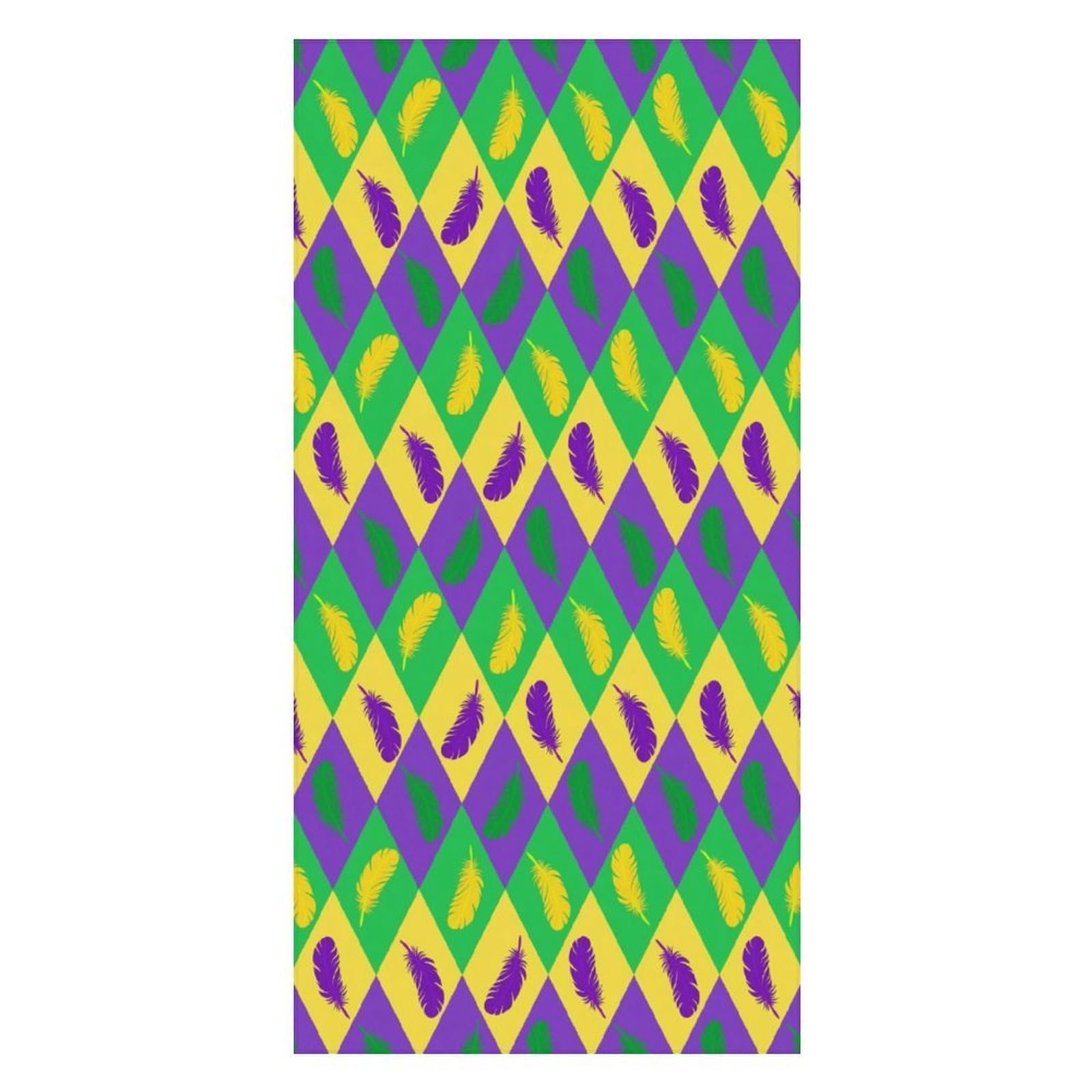 Anceky Beach Towel Quick-Dry Feather Bath Towels Beach Towel Large Absorbent Bath Towel for Home Gym Travel 31 X 63 in