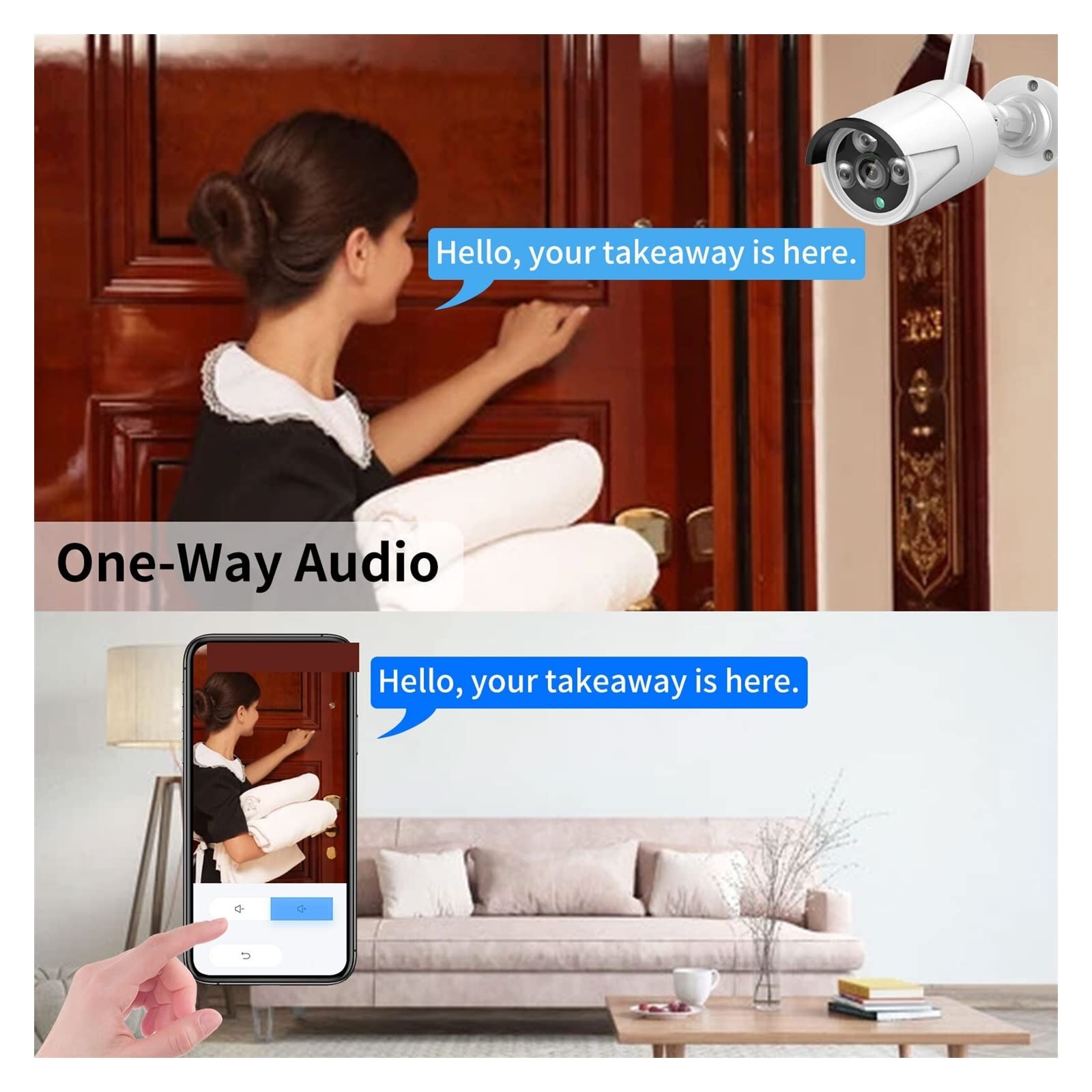 8CH sans Fil WiFi système de vidéosurveillance Visage détecter H.265 NVR 3MP extérieur Balle Audio caméra IP Ensemble WiFi Kit de Surveillance vidéo(None,8CH NVR and 8Cameras)