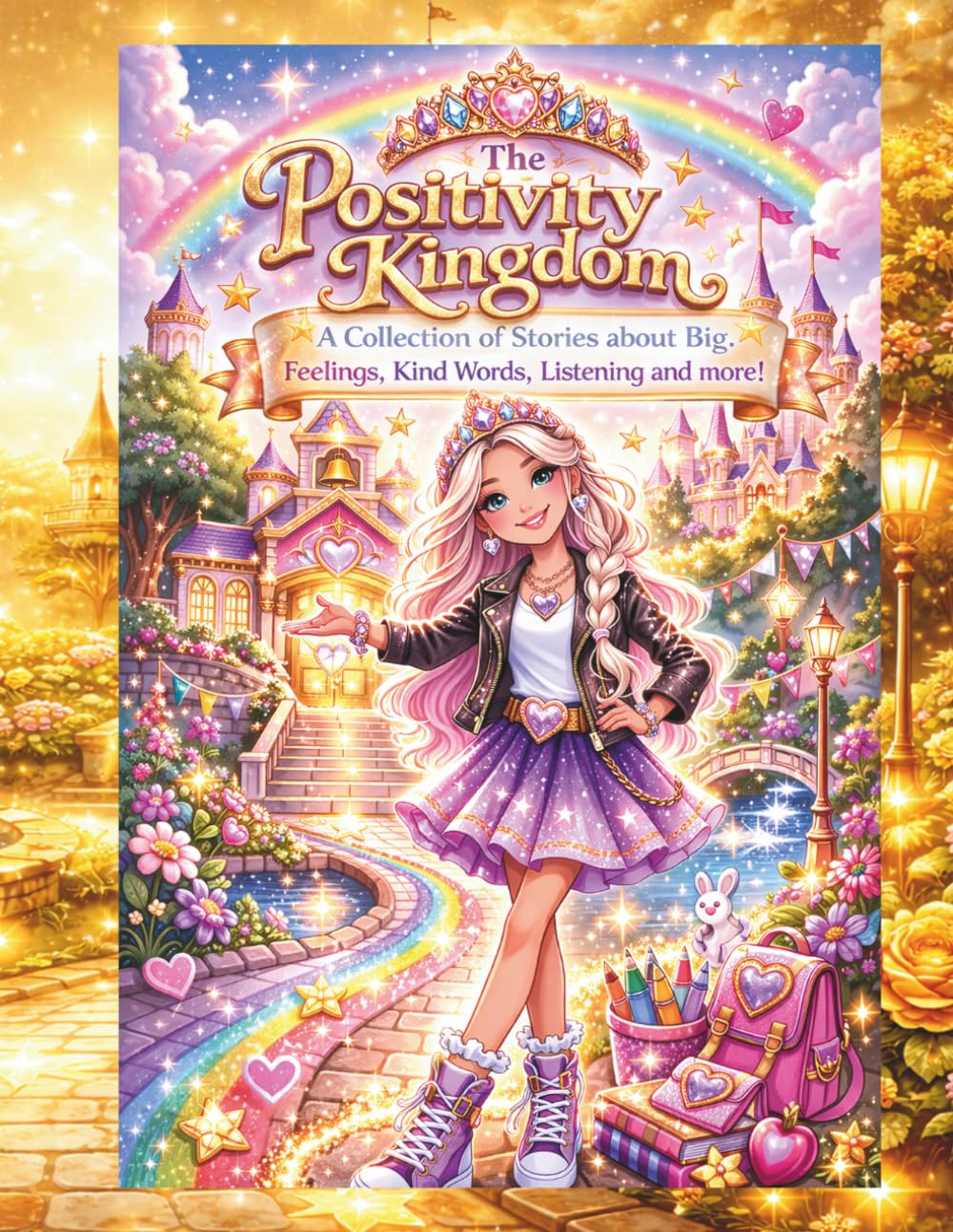 The Positivity Kingdom: A Collection of Stories about Big Feelings, Kind Words, Listening and More!