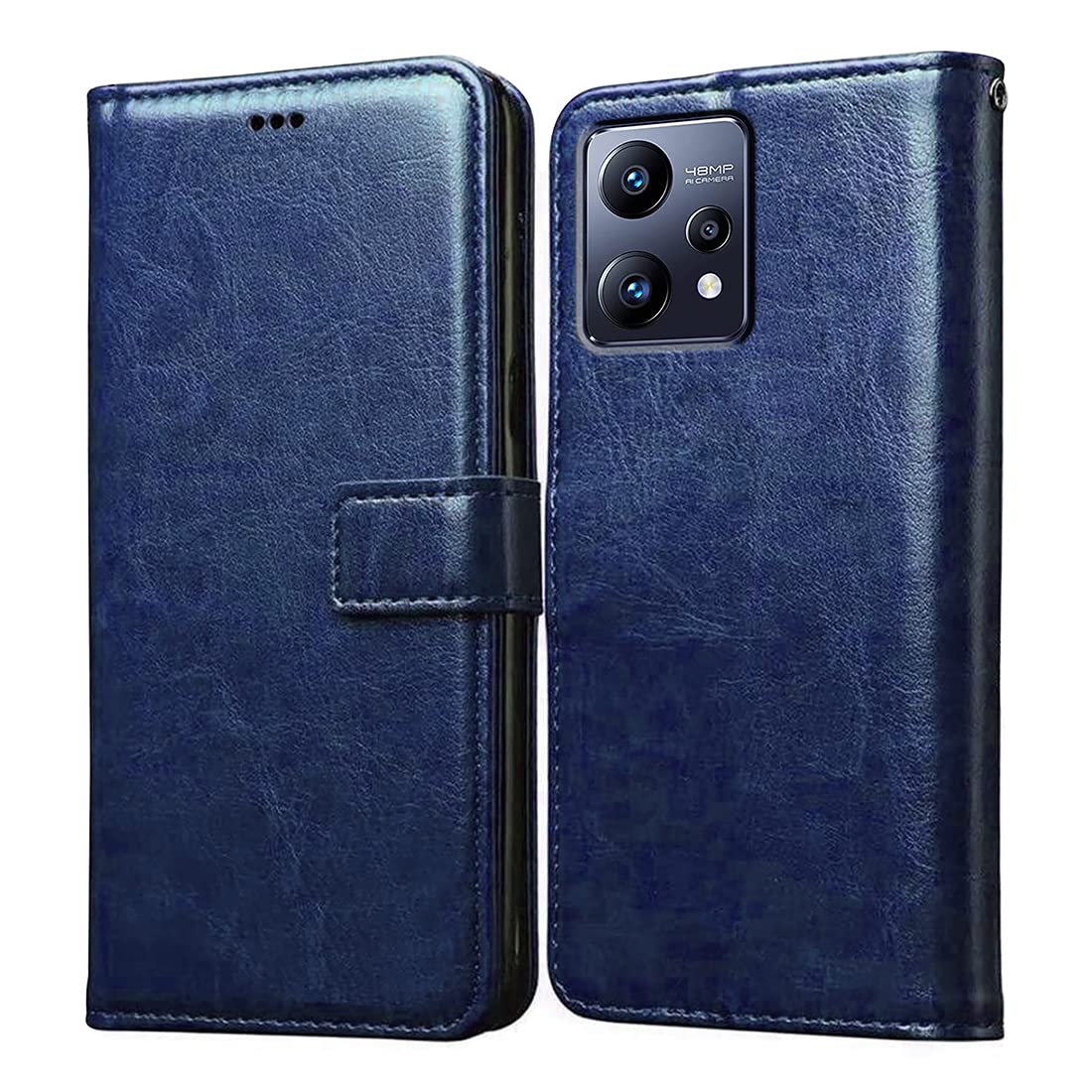 Realme Narzo 50 Pro 5G Flip Cover - Leather & Card Slots -1