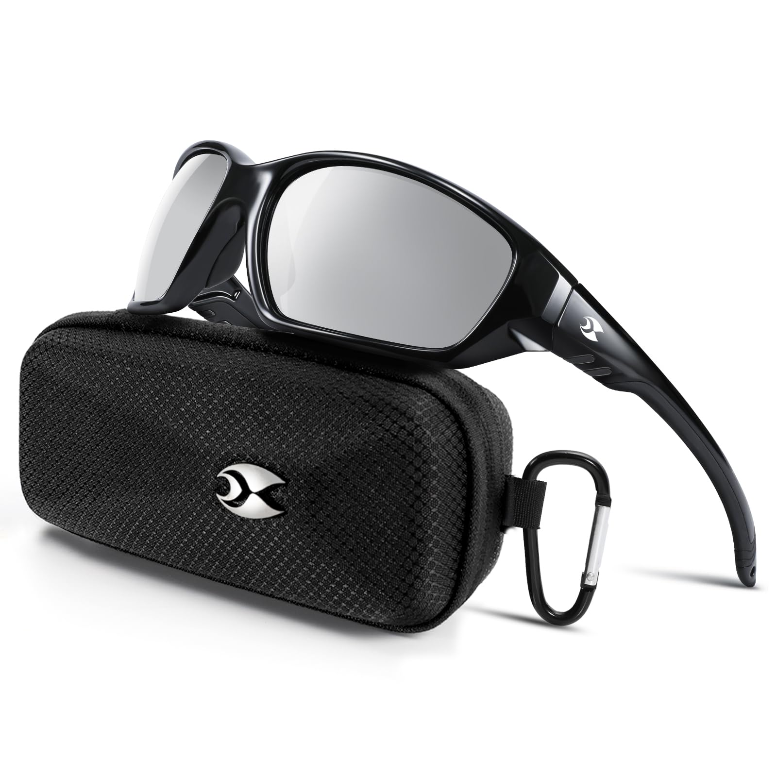 suoso Sports Polarized Sunglasses for Men: Womens UV400 Protection Sun Glasses Wrap Around Goggles for Fishing Driving TR90