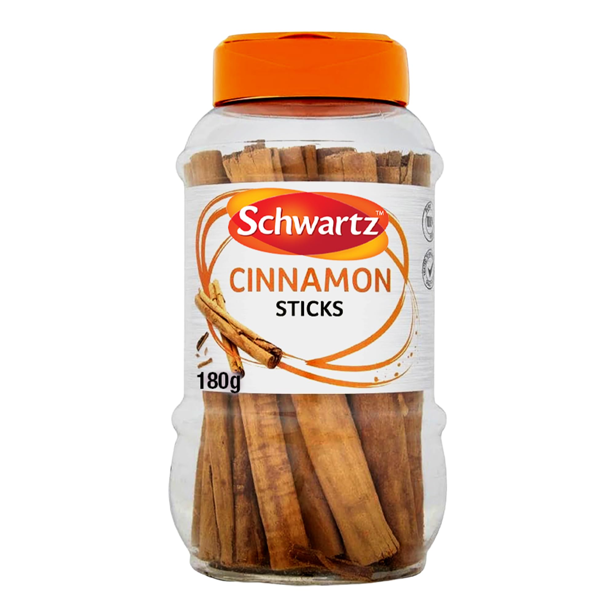 Schwartz Cinnamon Sticks, Sweet and Aromatic Cooking Spices, 180 g (Pack of 1)