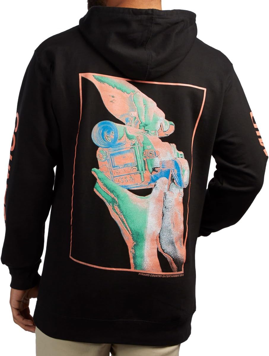 Teamwork Hoodie - Black/Teal/Pink