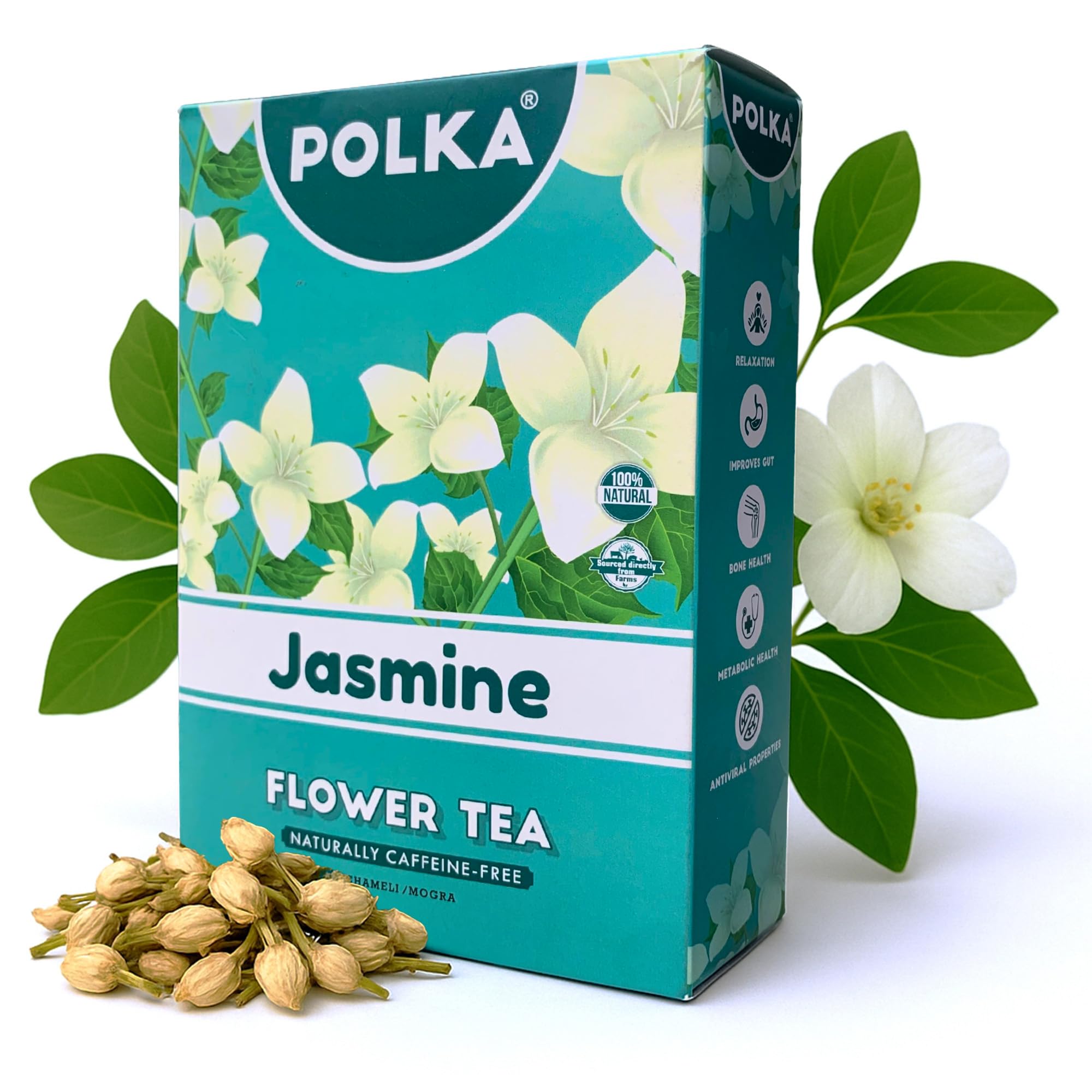 POLKA GreenTea 20 Bags Kahwa Detox Tea Green Tea for Weight Loss Detox Desi Kahwa Supports Digestion & Flu Infection — Amazon image 31