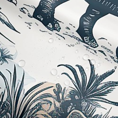 Vista 45 de Erosebridal Kids Tie Dye Shower Curtain, Girls Bohemian Hippie Bath Curtain, Watercolor Psychedelic Bathroom Accessories, Waterproof Polyester