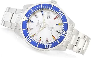 Invicta Grand Pro Diver Reloj automático con correa de acero inoxidable, reloj internacional 22