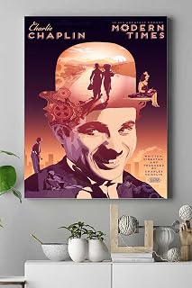 Postermanya (pster15575) Modern Times Film Afişi Kanvas Tablo 21 x 30