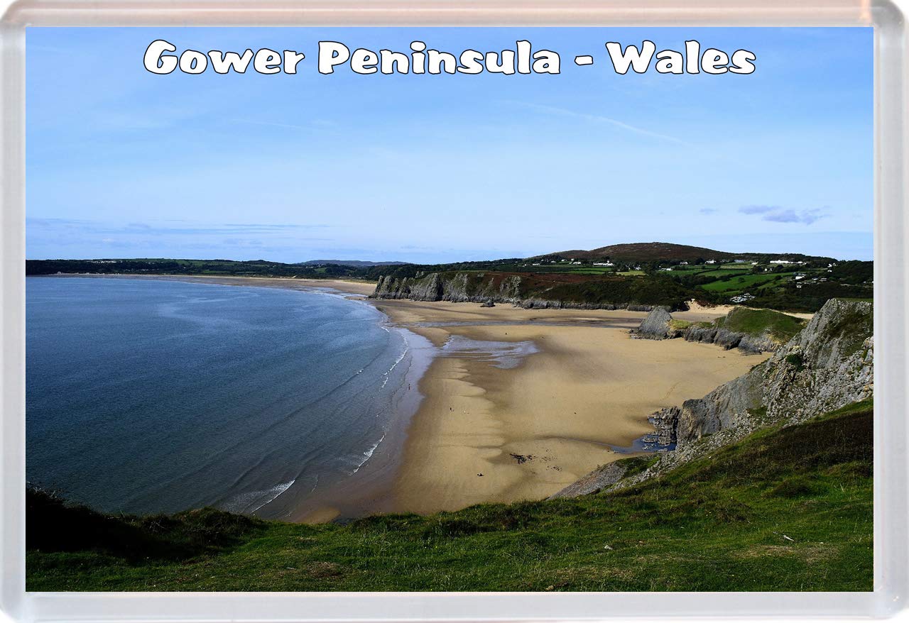 Baked Bean Store Gower Peninsula - Wales - Fridge Magnet 96 X 67 Mm Jumbo Size Bbsm1623