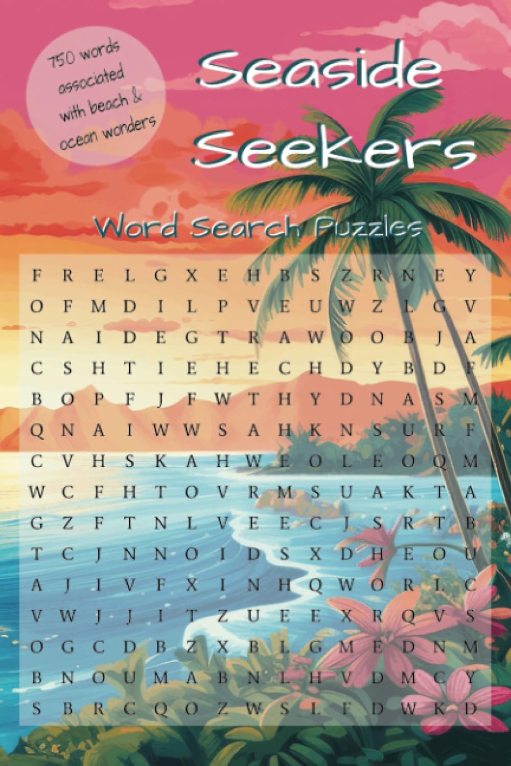 Seaside Seekers: Word Search Puzzles | Word Discovery | Relaxation | Mindful Games | Brain Training | Problem-Solving | Vocabulary Building