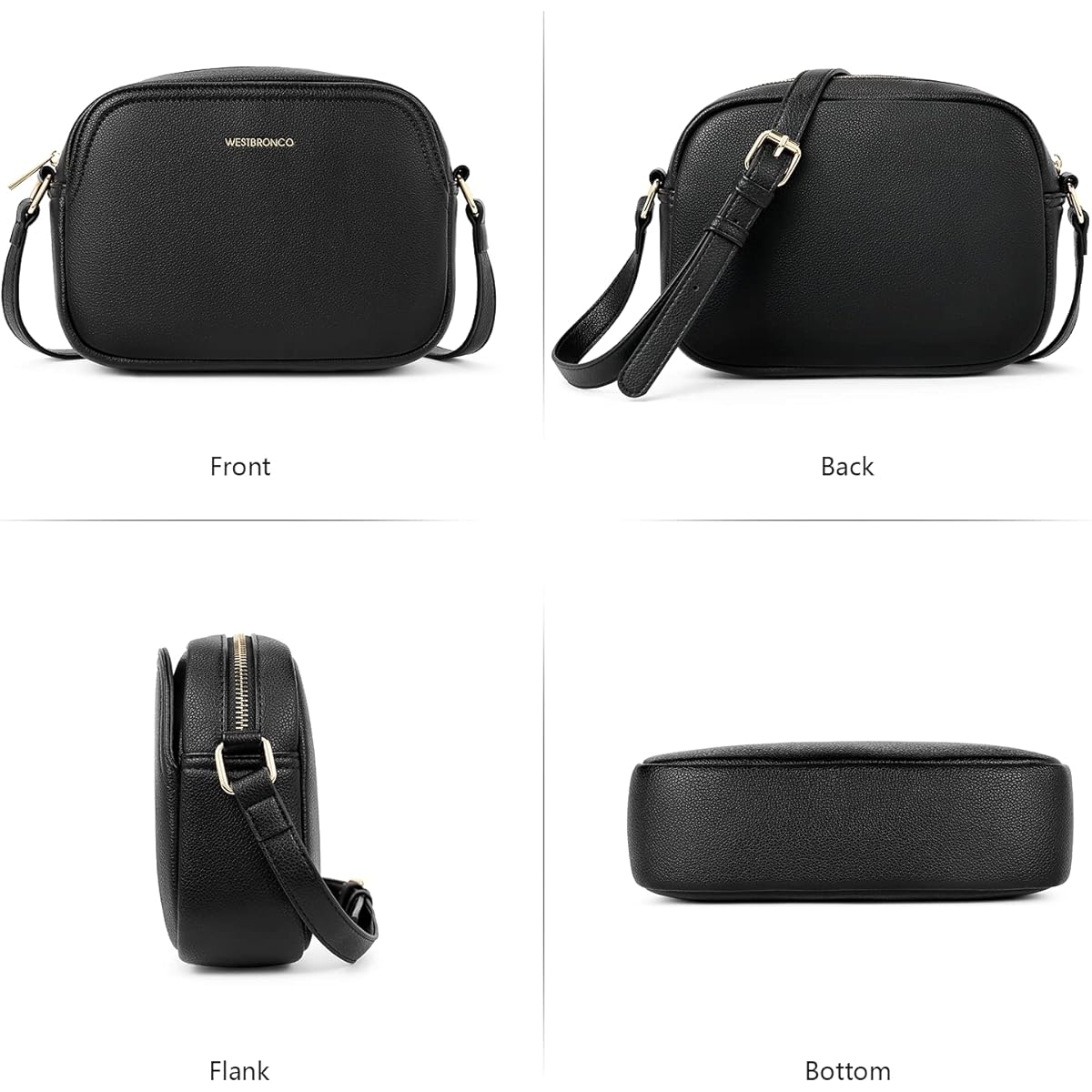 6/mo Finance WESTBRONCO Crossbody Bag for Women Vegan Leather Wallet Purses Satchel Shoulder