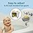 Dr. Browns CleanUp Dino-Soft Baby Bath Spout Cover, Soft and Safe on Tub Faucet, Toddler Bathtub Safety for Kids, BPA Free, Certified Plastic Neutral