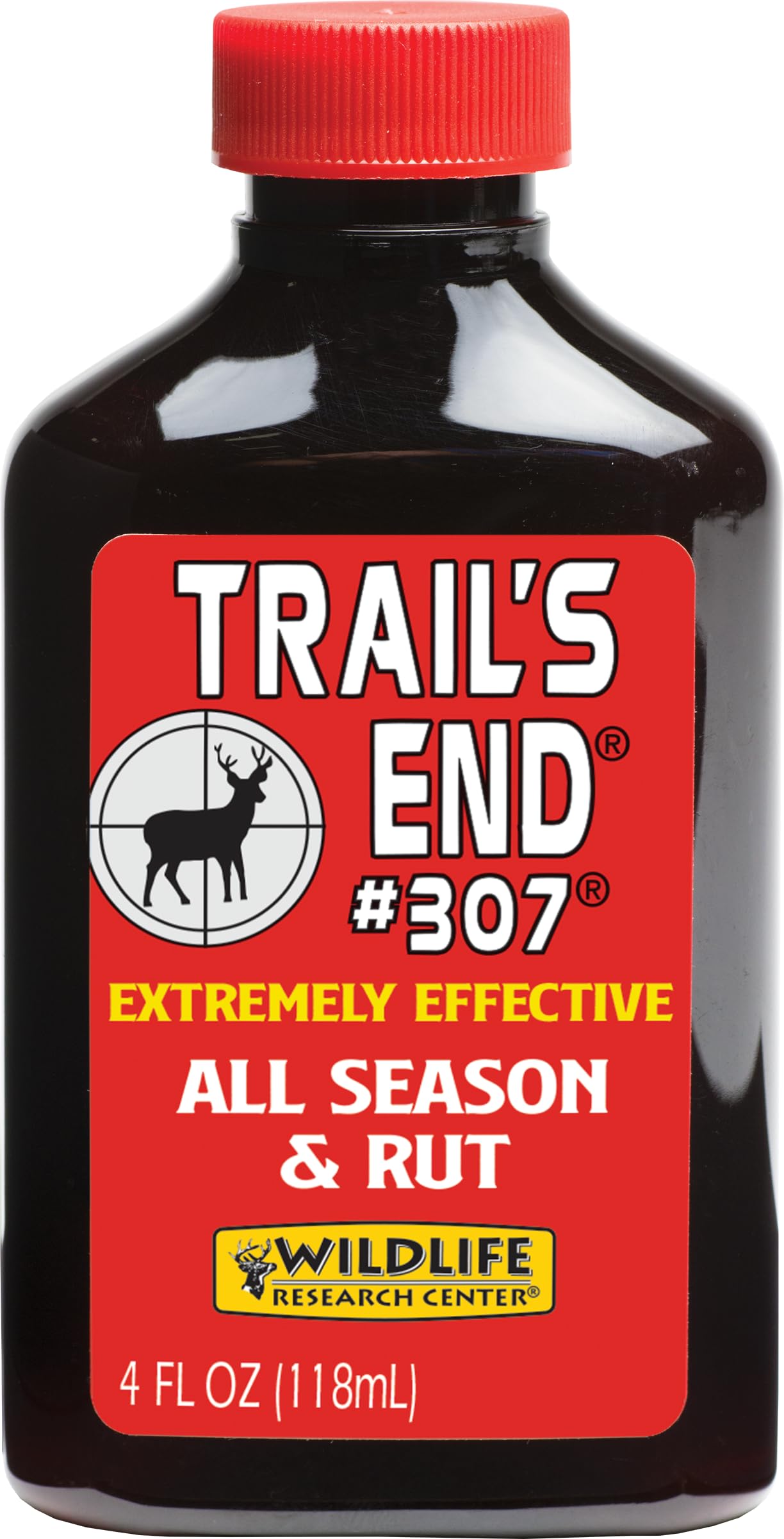 Wildlife Research 307-4 Trail's End Whitetail Deer Attractor (4-Fluid Ounce) Red