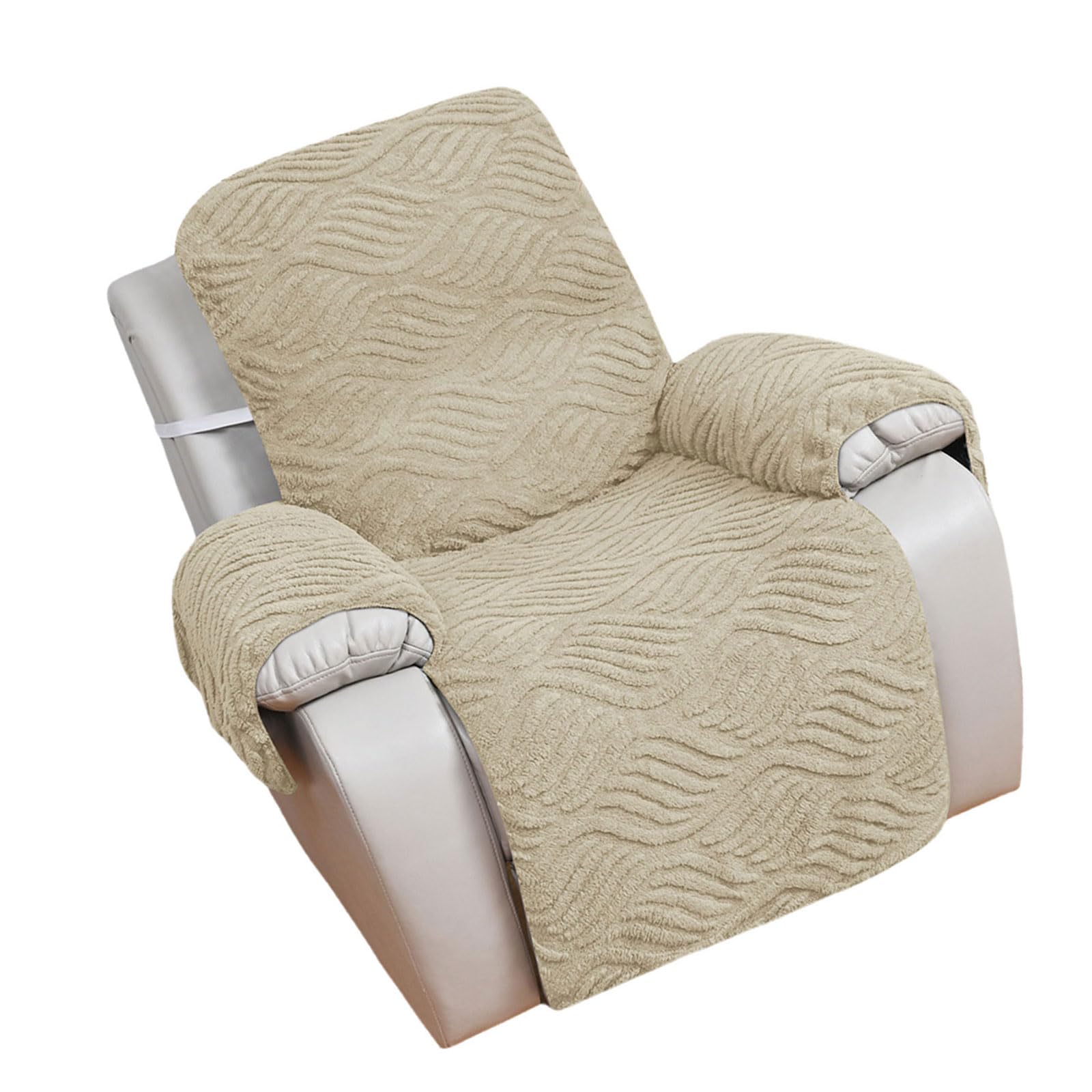 Mllepjdh Geometric Jacquards Recliners Chair Covers Recliners Sofa Slipcover Couch Covers Armchair Slipcovers for Living Room Home Jacquards Couch Slipcover