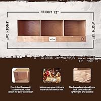 Vista 3 de Caja nido triple