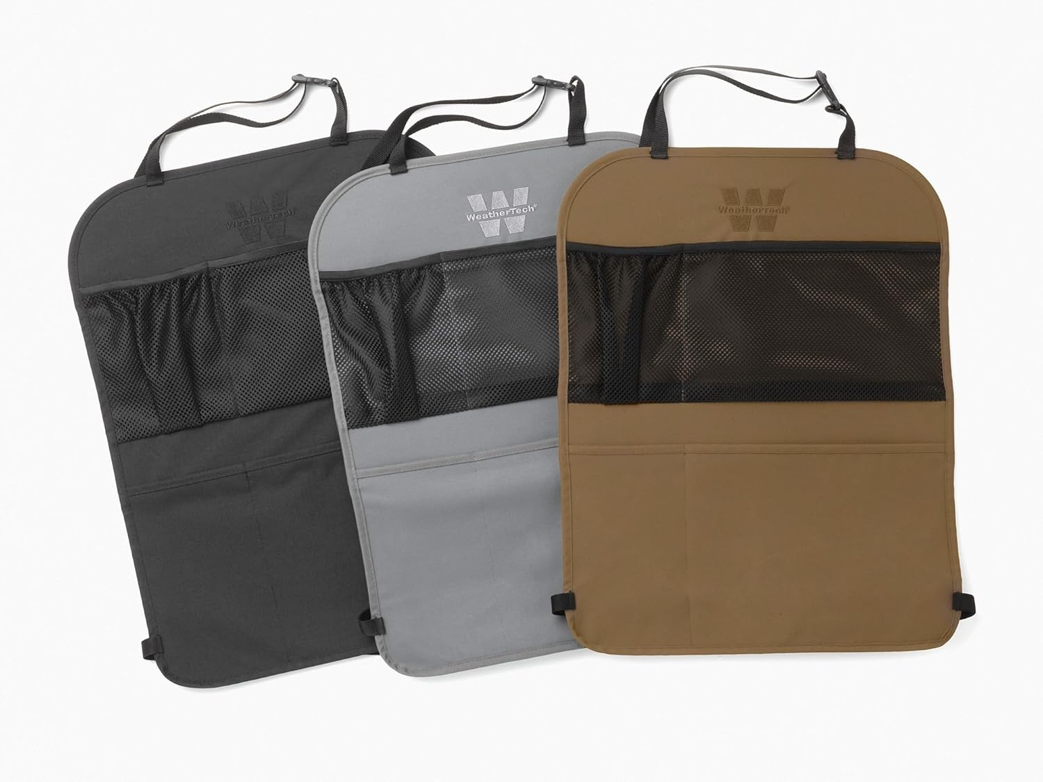 WeatherTech Seat Back Protector - Universal Kick Mat and Organizer for The Back of Your Seat - Black