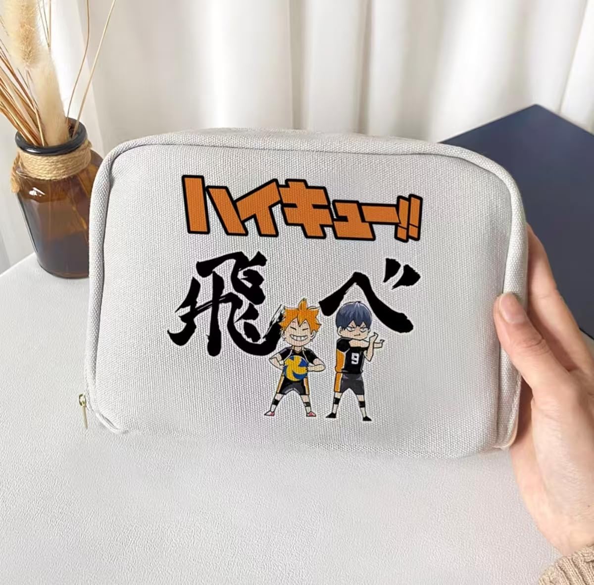 Amazon.co.jp: ハイキュー ペンケース 筆箱 グッズ 烏野 音駒 青葉