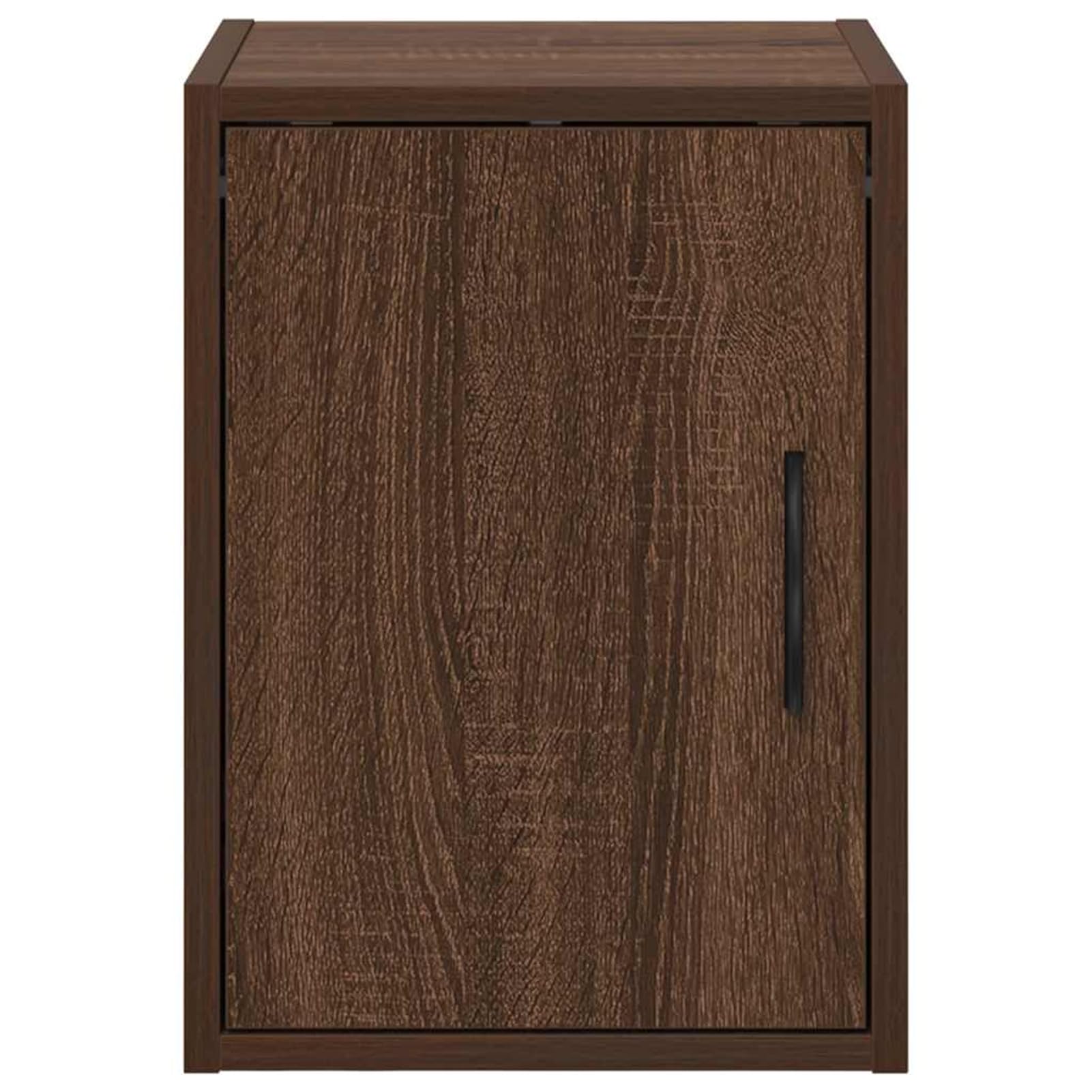 Garagen-Wandschränke 2 STK. mit viel Stauraum Holzwerkstoff Braun Eichen-Optik 30x30x41 cm für Büro, Hauswirtschaftsraum & Speisekammer