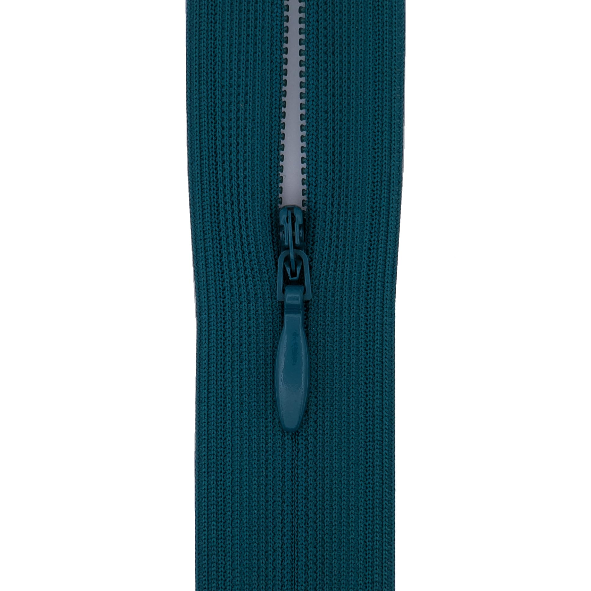 Y-Connection Deep Peacock Teal #3 Invisible Zips, 1 Pack, 22 Inch,