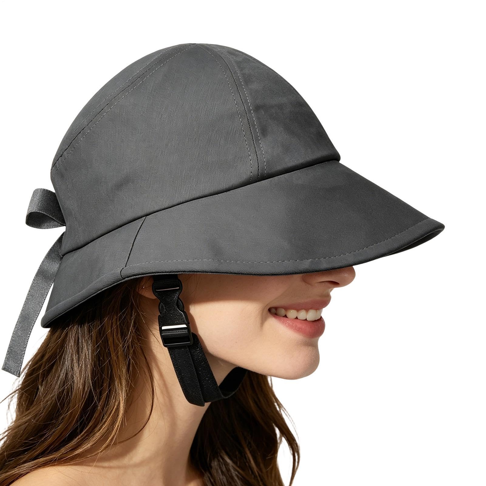 Bicycle Helmet Sun Hat Wide Brim Sunshade Hat