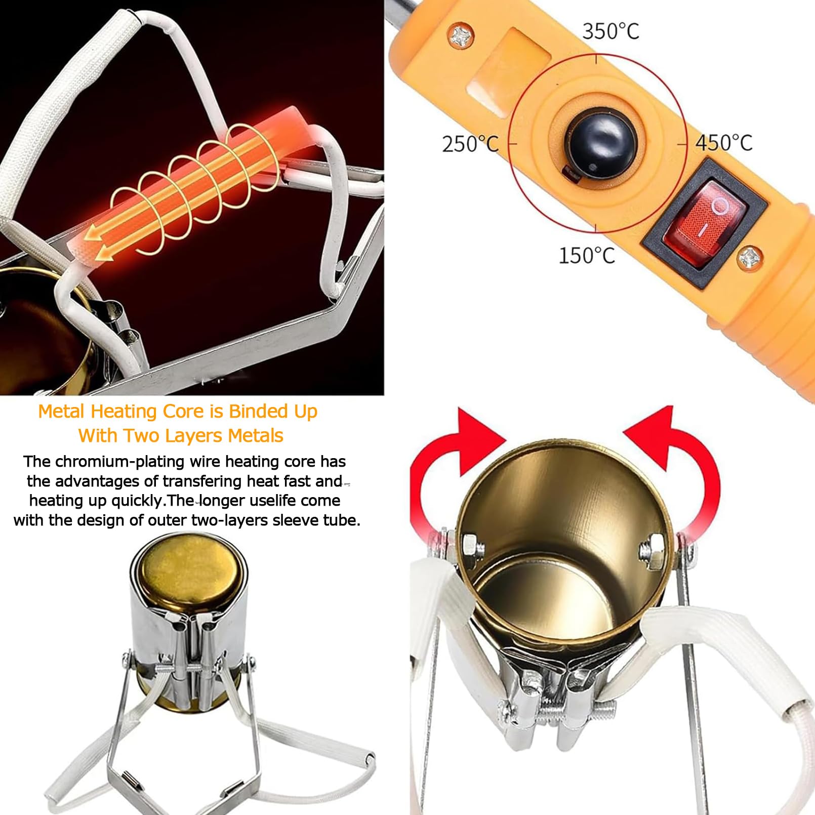Kit Fonte De Plomb Lee Electric IV Avec 3 Moules Et 9,5 Lb De Plomb - Occasion