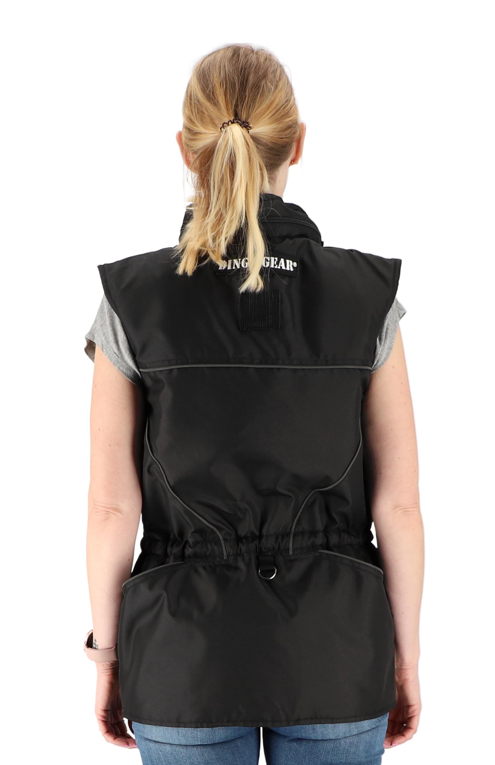 Dingo Gear - Gilet da allenamento per tutte le stagioni con cappuccio